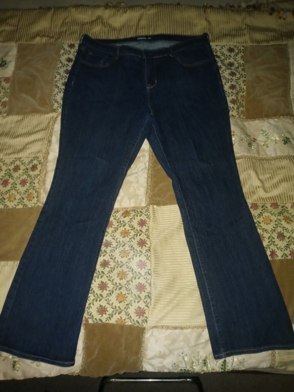 Old Navy Curvy Bootcut Jeans Dark Wash Size 16 Excellent Condition